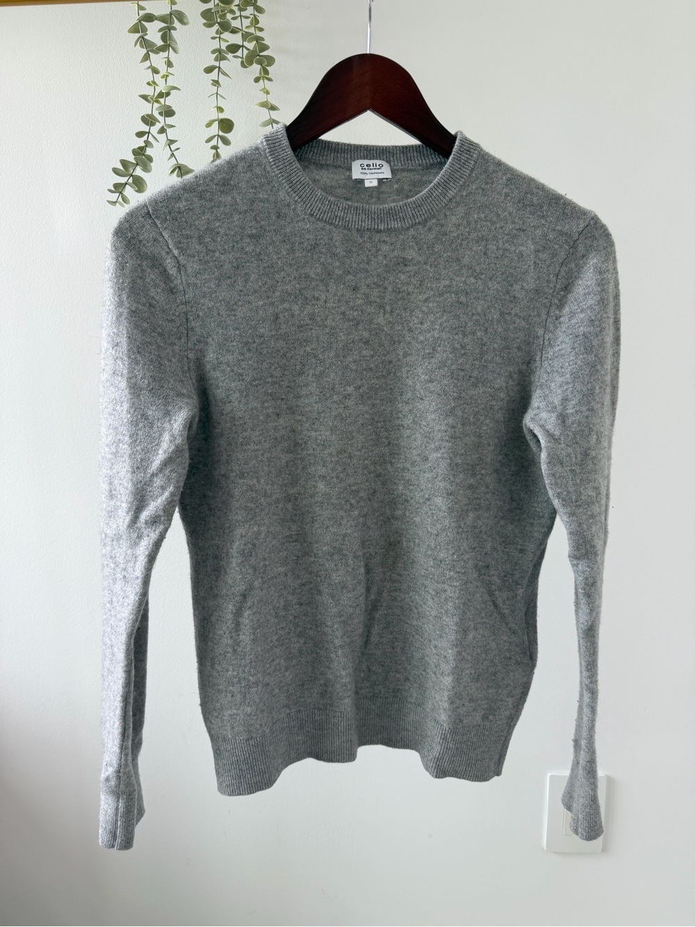 Selle Studio Men's Crewneck Sweater in Heather Gray